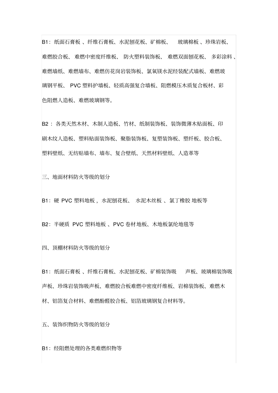 装饰材料防火等级_第2页