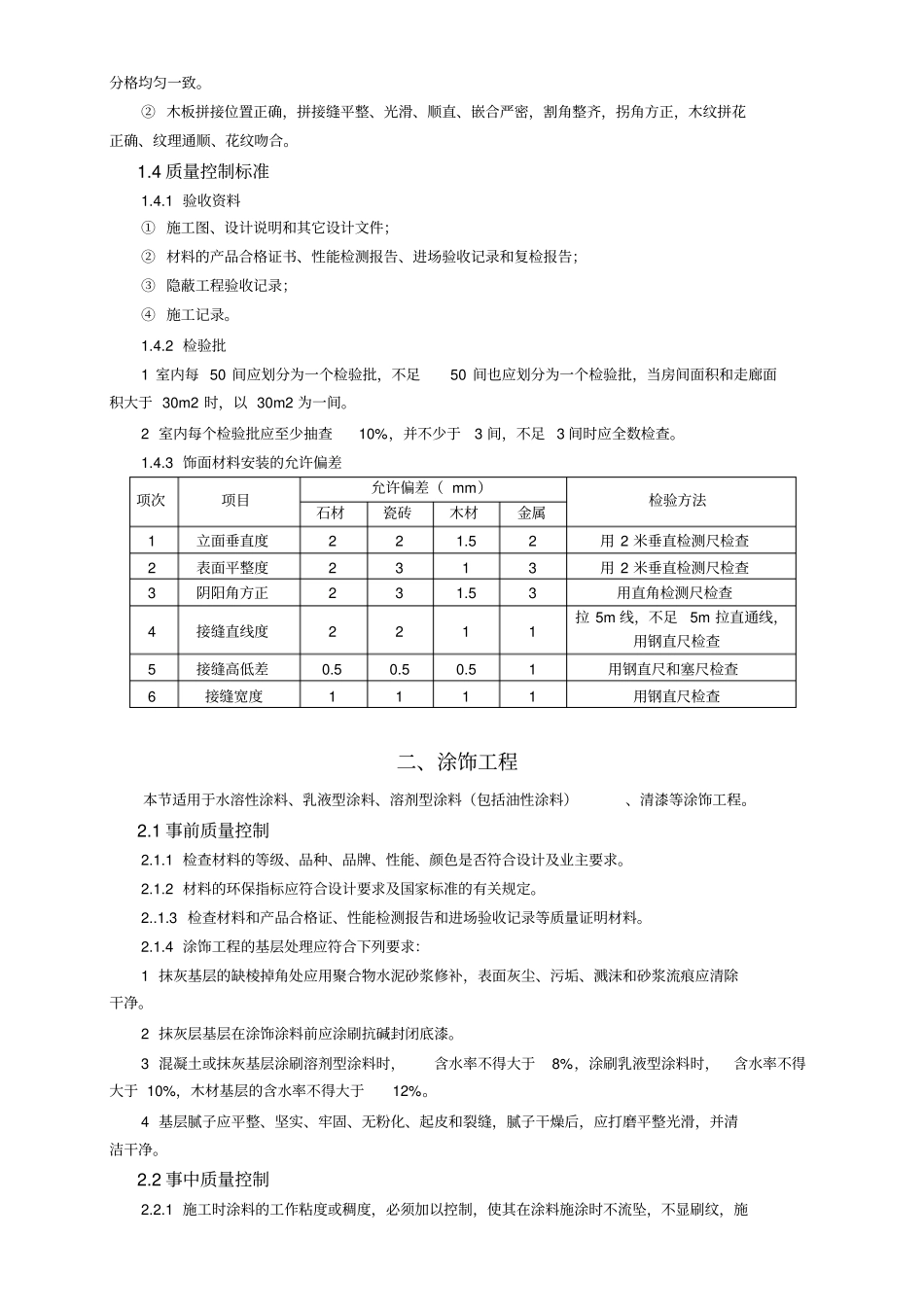 装饰装修工程监理工作交底_第2页