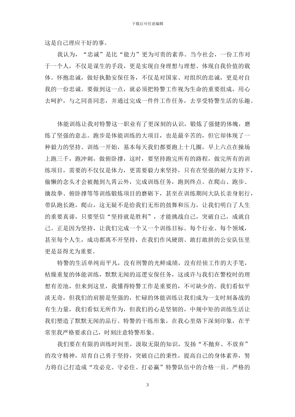 公安工作心得体会2篇_第3页