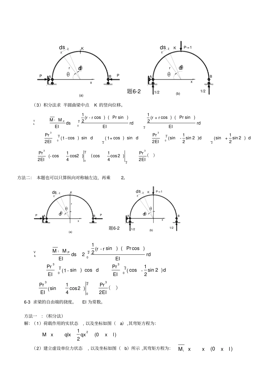 西南交大结构力学习题_第2页