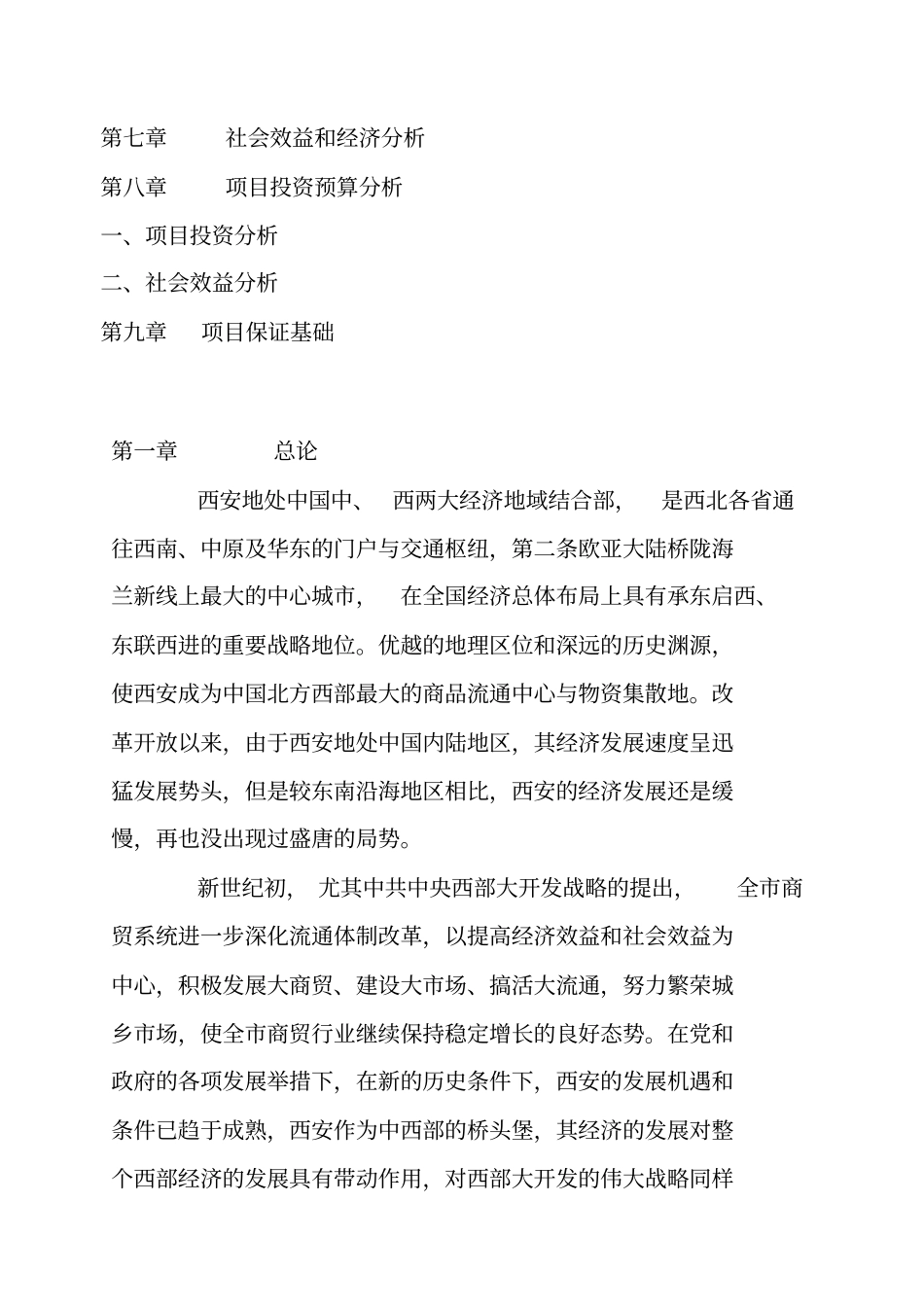 西安某建材超项目可行性报告_第2页