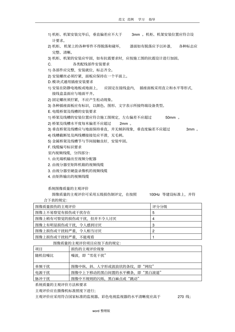 视频监控工程验收方案总结_第2页