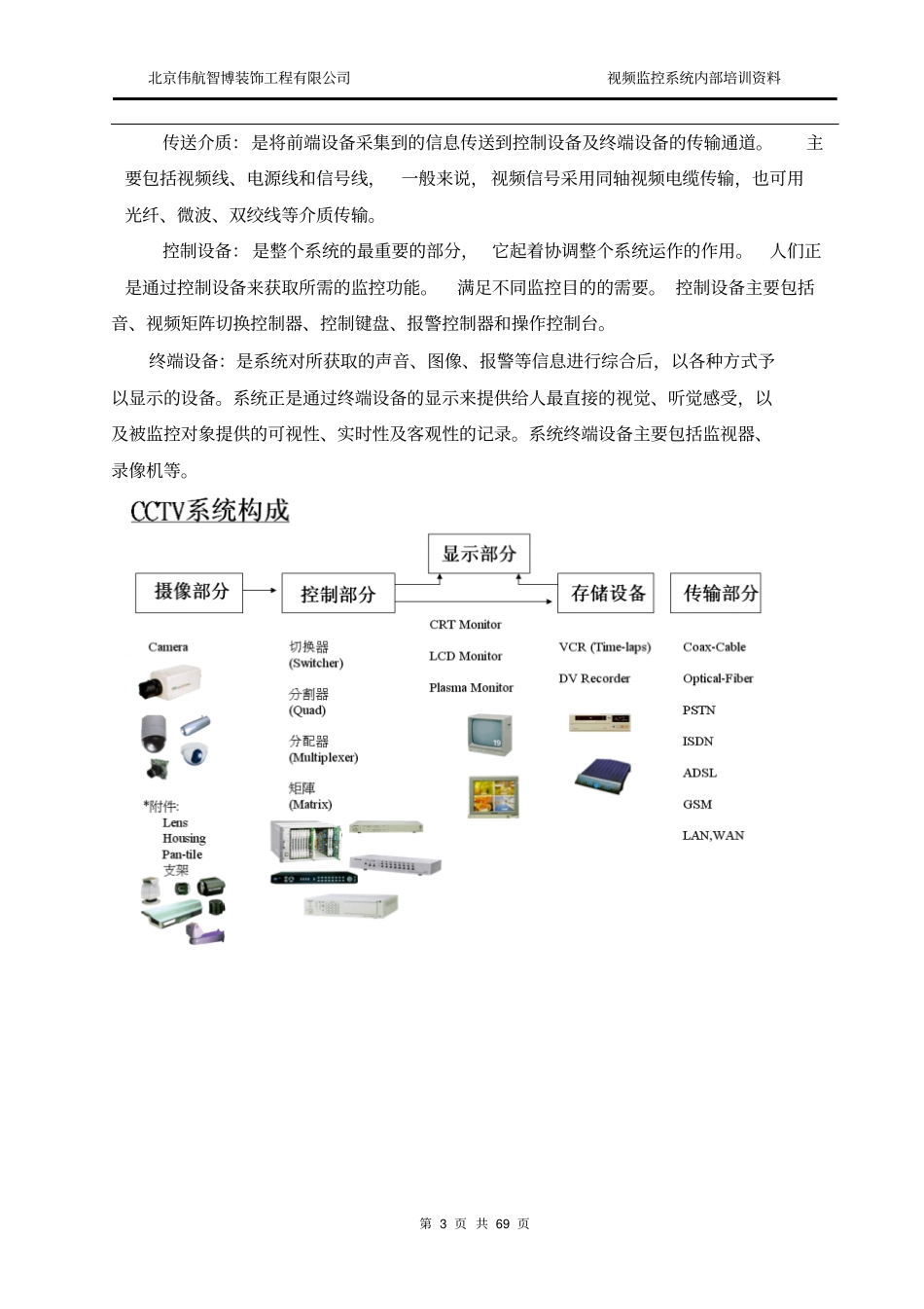 视频监控系统安防内部培训资料-实用教材_第3页