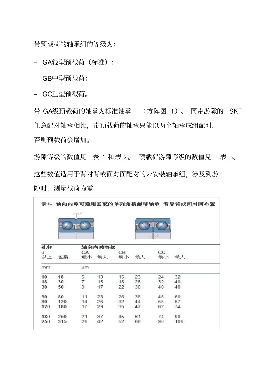 角接触球轴承内部游隙预载荷_第2页