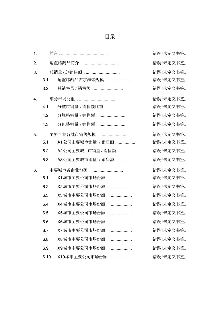 角鲨烯药品销售数据场调研报告_第2页