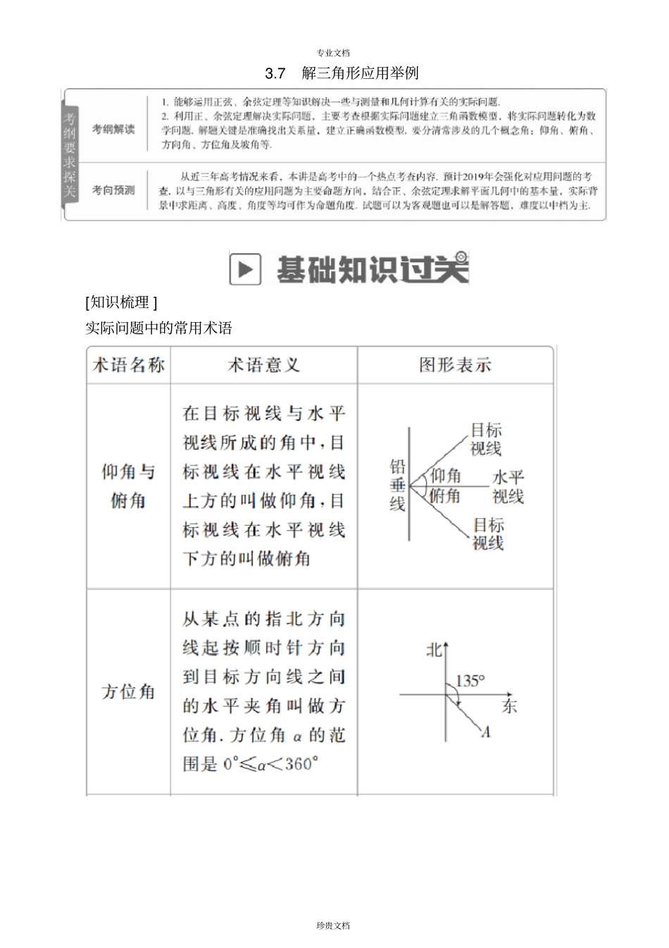 解三角形应用举例_第1页