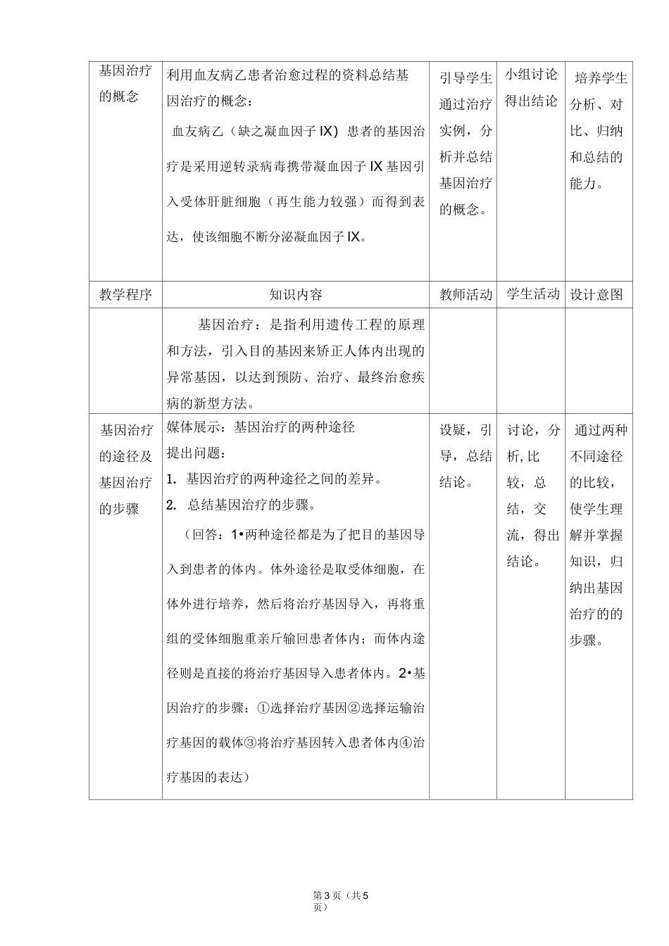 基因治疗教学设计概要_第3页