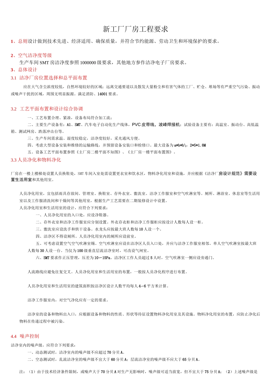 洁净厂房设计规范_第1页