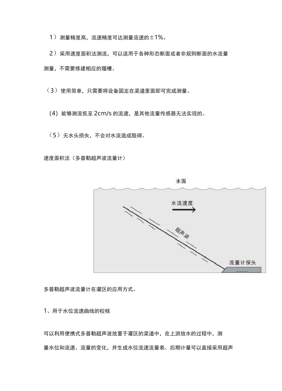 多普勒超声波流量计灌区解决方案_第2页