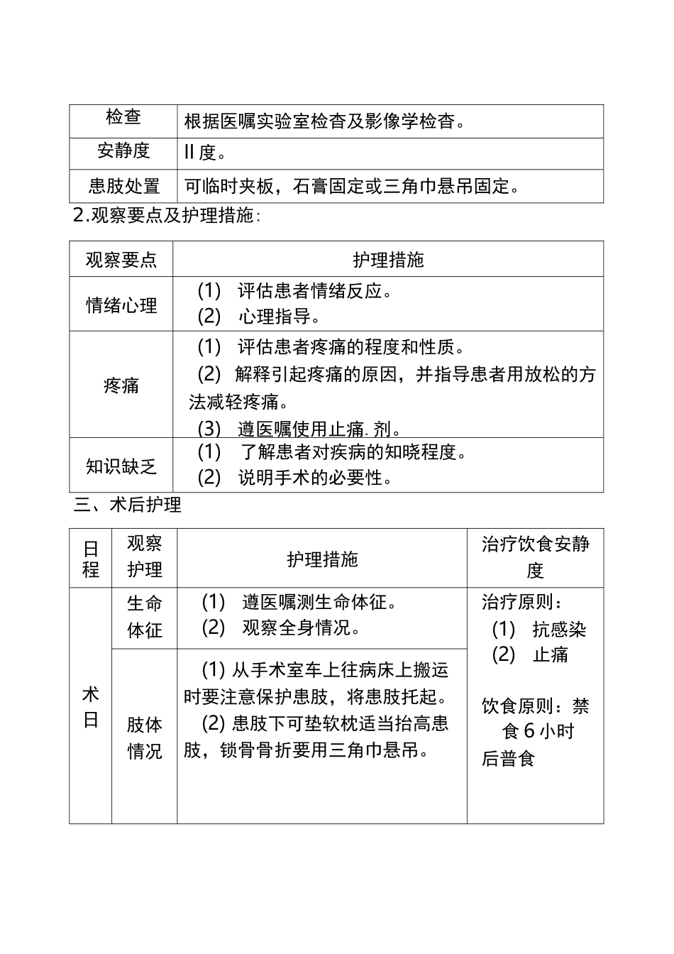 手外伤患者护理学常规_第3页