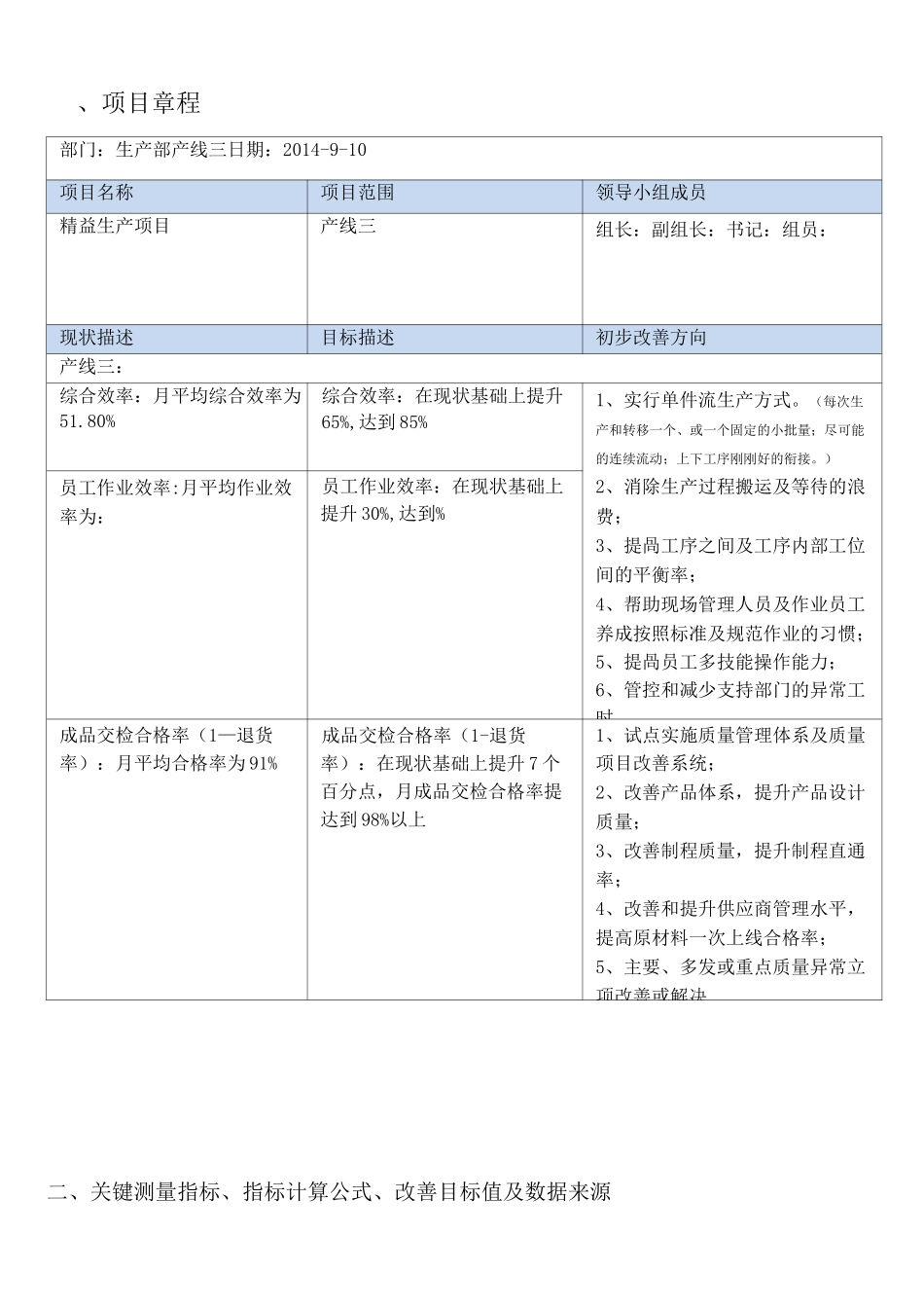 精益生产项目规划_第2页