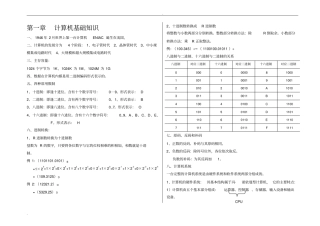 计算机奥赛基础知识