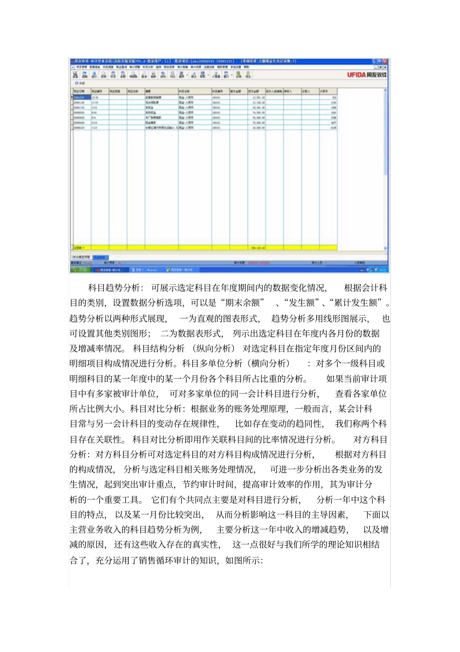 计算机审计实训报告_第3页