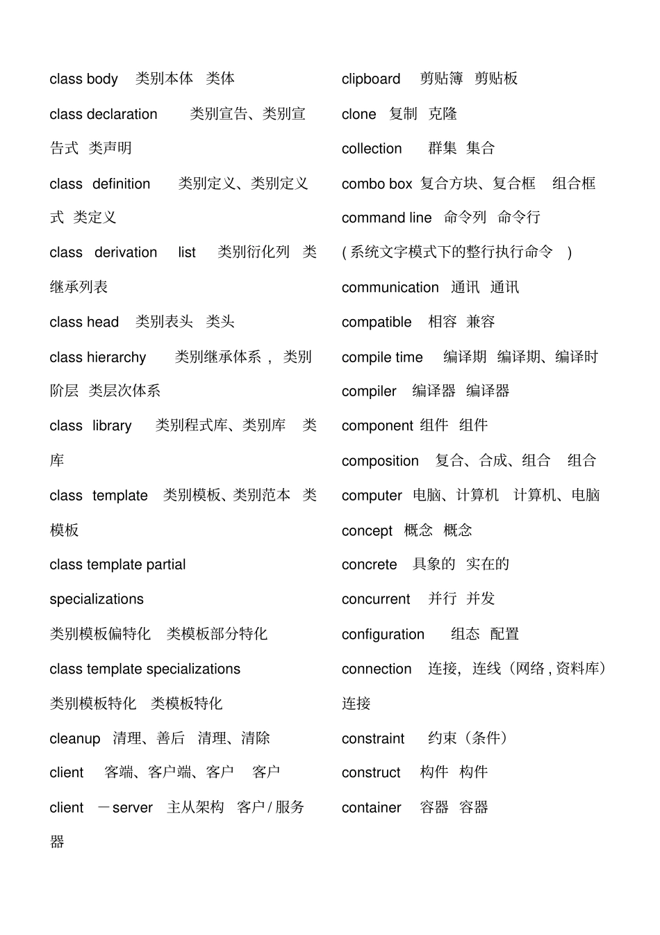 计算机编程常用英语单词_第3页