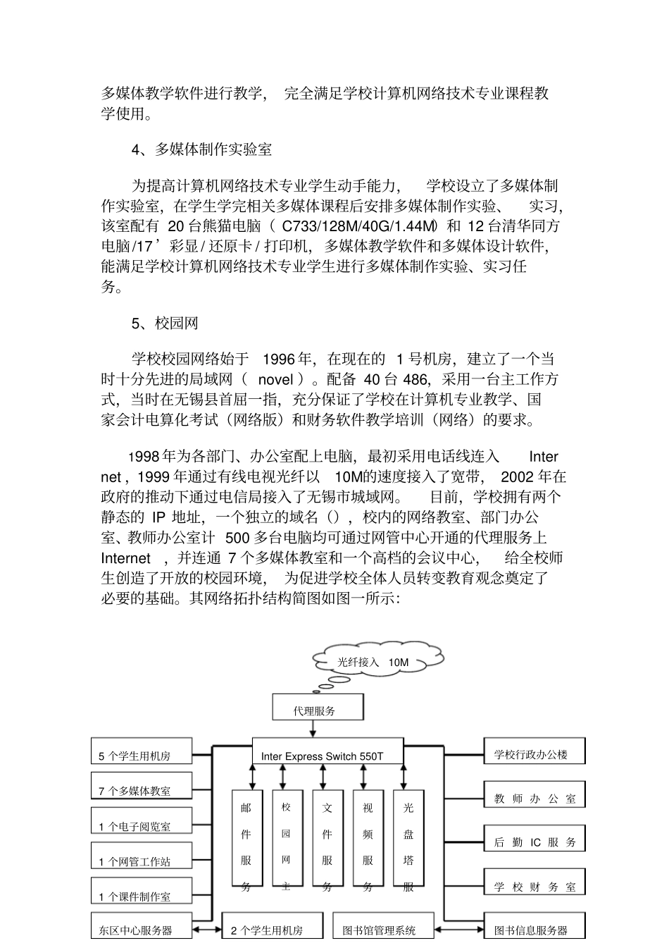 计算机网络技术专业设备先进性介绍_第2页