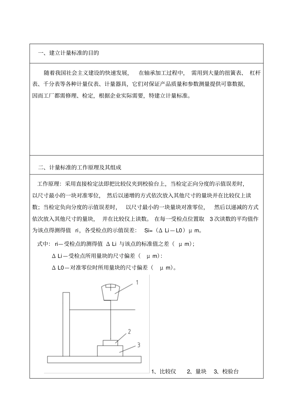 计量标准技术报告比较仪_第3页