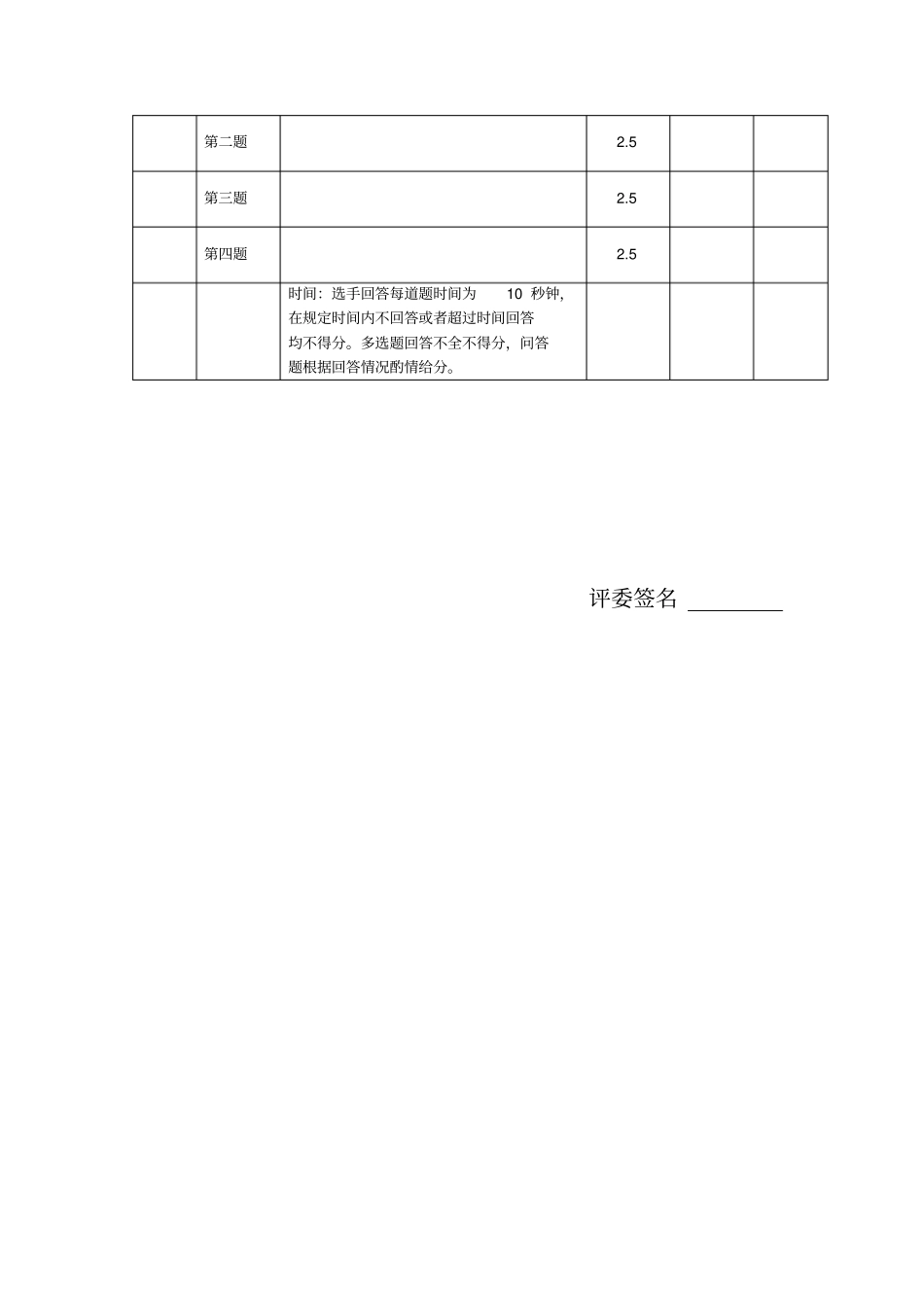 讲解员比赛评分标准_第2页