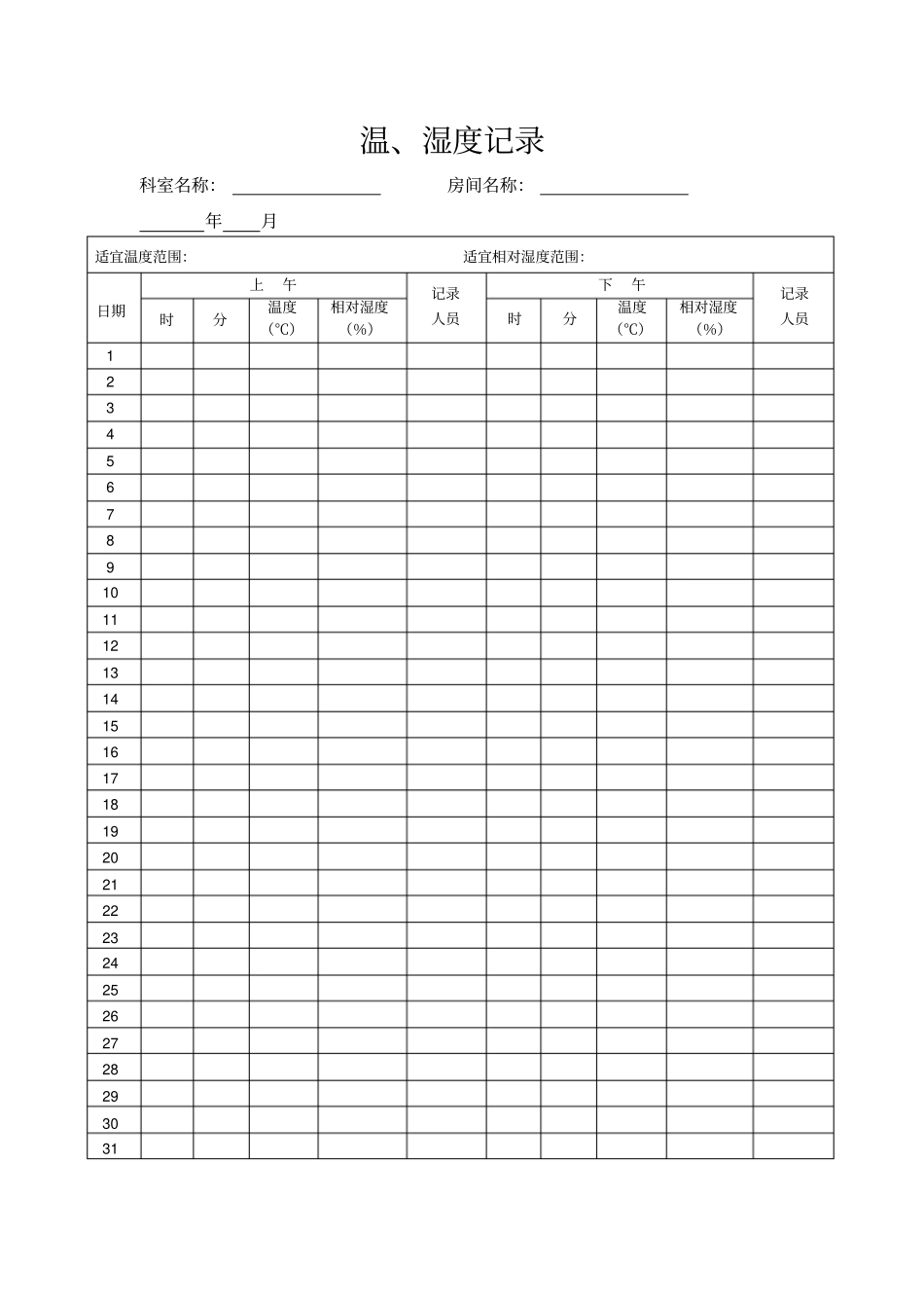 设备日常使用记录表_第3页