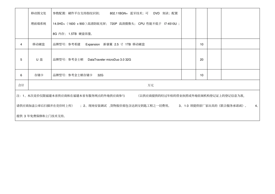设备采购计划表_第2页