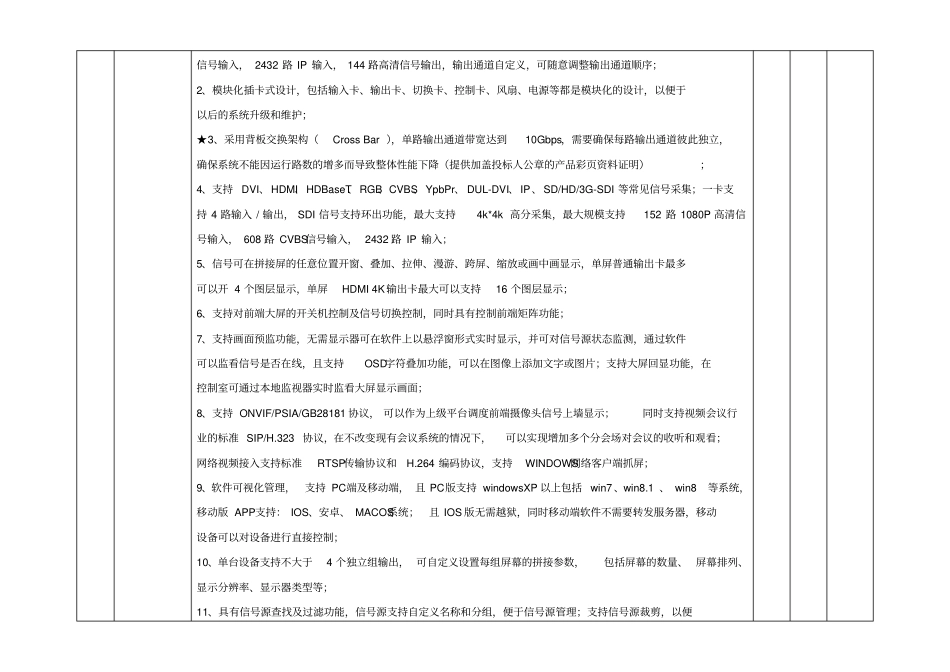 设备需求及技术参数_第2页
