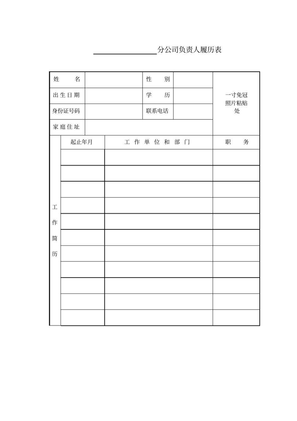 设立分公司申请书_第3页