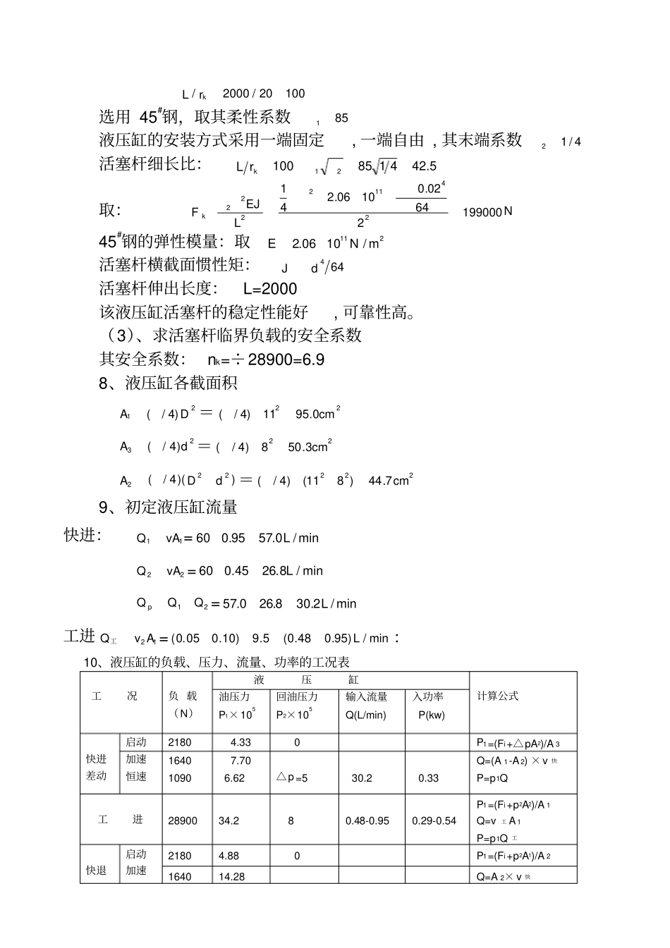 设计卧式钻镗组合机床液压动力滑台液压系统_第3页