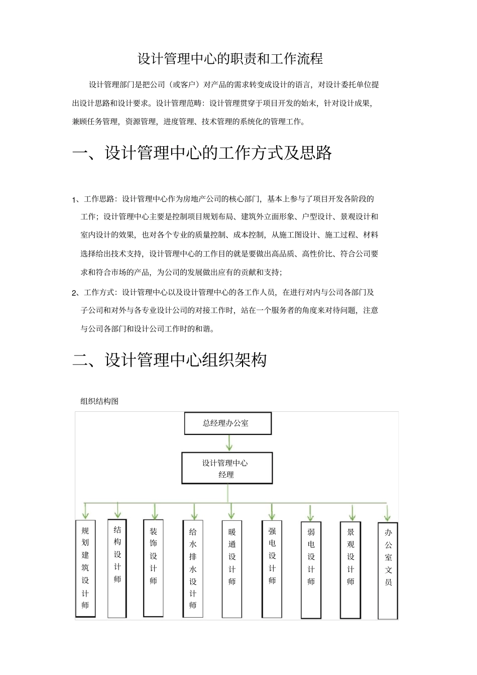 设计管理部门职责和工作流程2017116_第2页