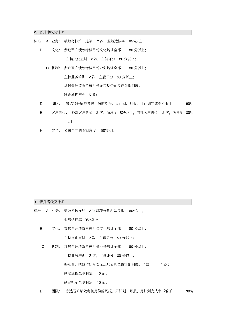 设计部晋升制度_第2页