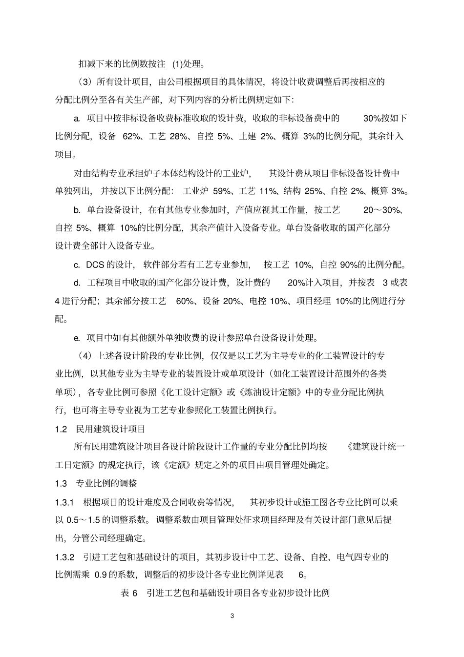 设计项目各专业分配比例_第3页