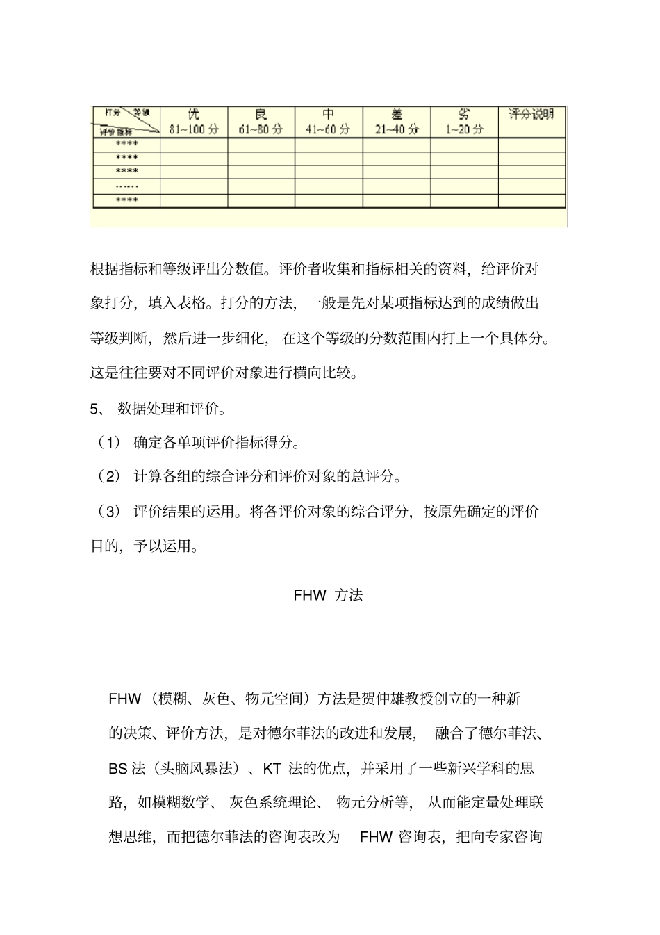 评价指标方法概述_第2页