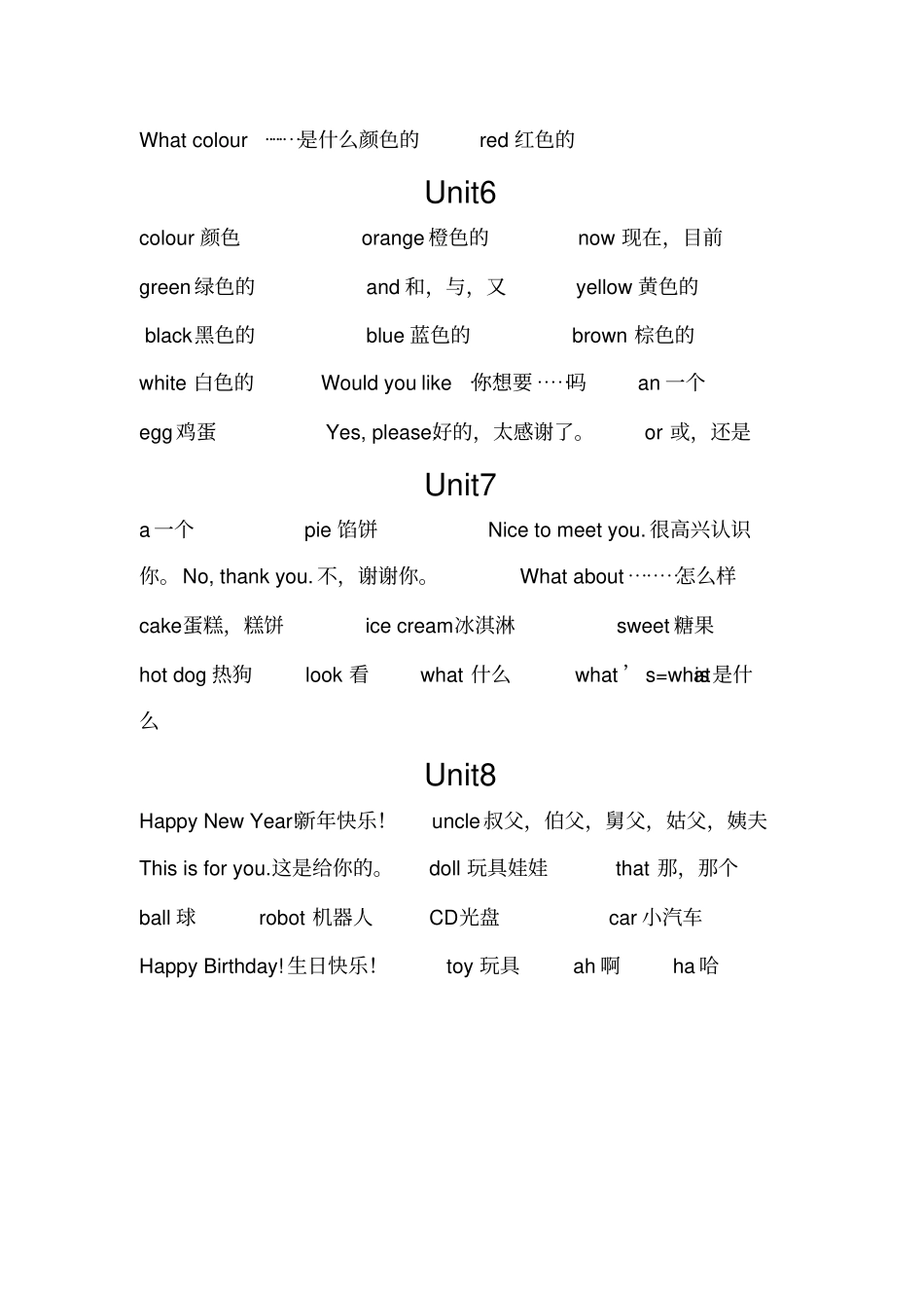 译林版三年级英语全册单词表_第2页