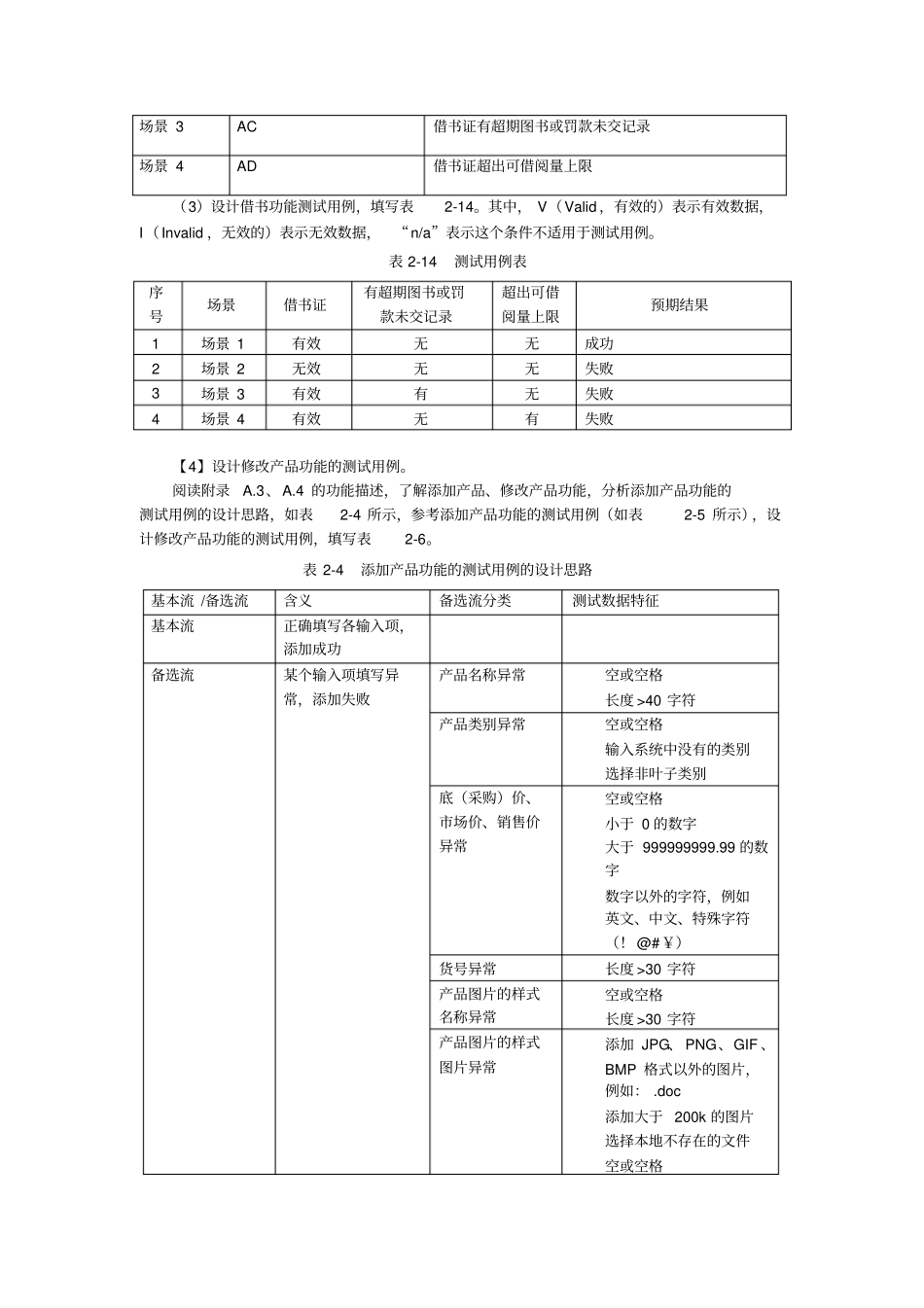试验1利用黑盒测试技术设计测试用例分析_第3页