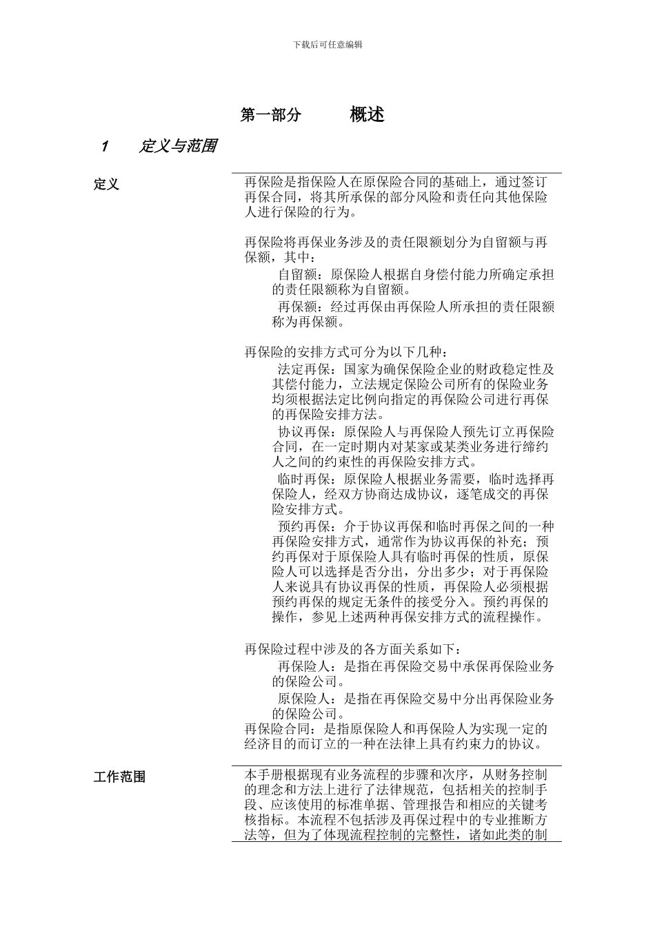 再保险管理流程手册_第3页