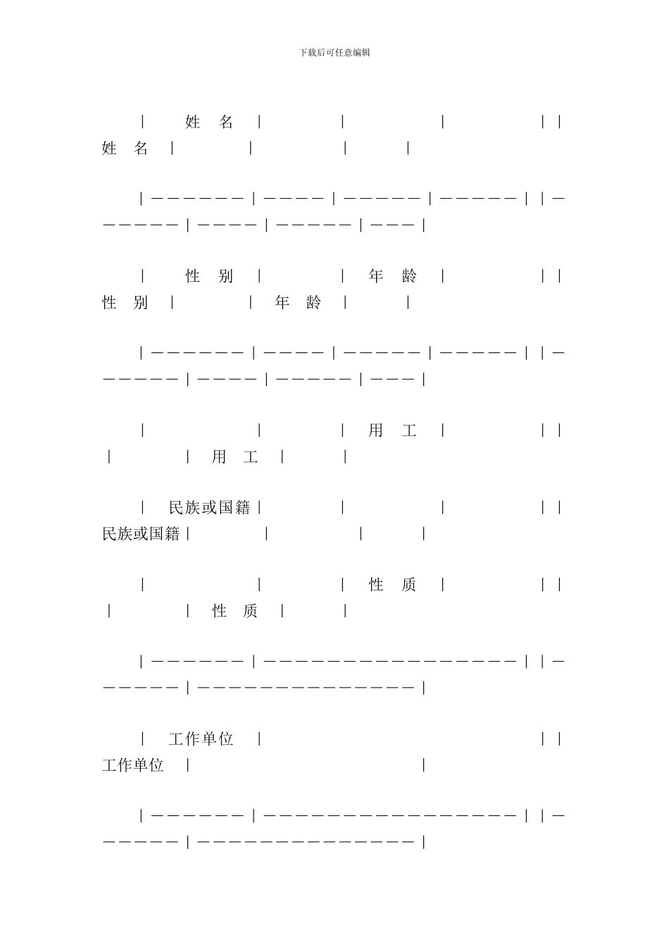 劳动争议仲裁申诉书_第3页