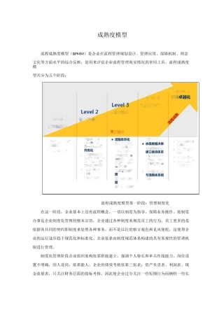 企业成熟度模型