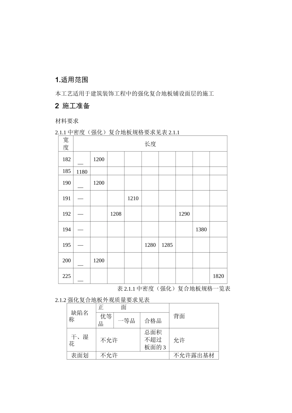 强化复合地板施工工艺_第2页