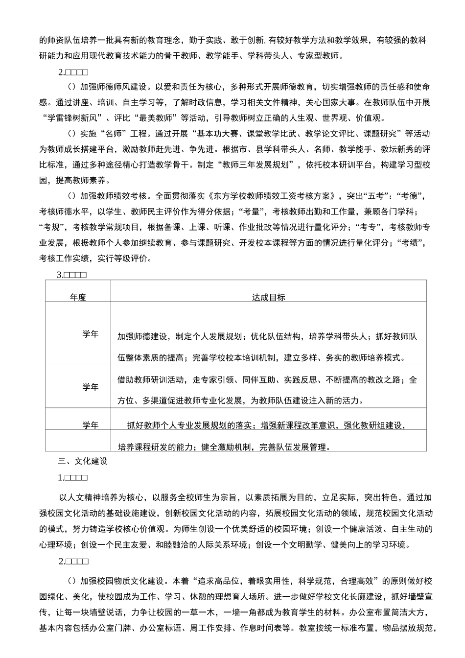 学校三年发展规划1_第3页