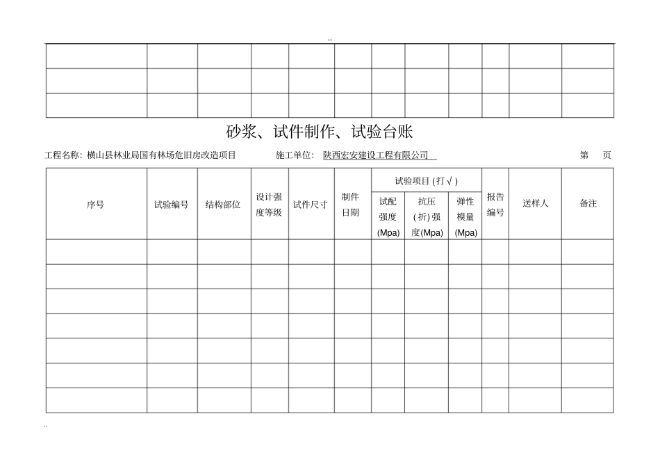 试验台账大全_第3页