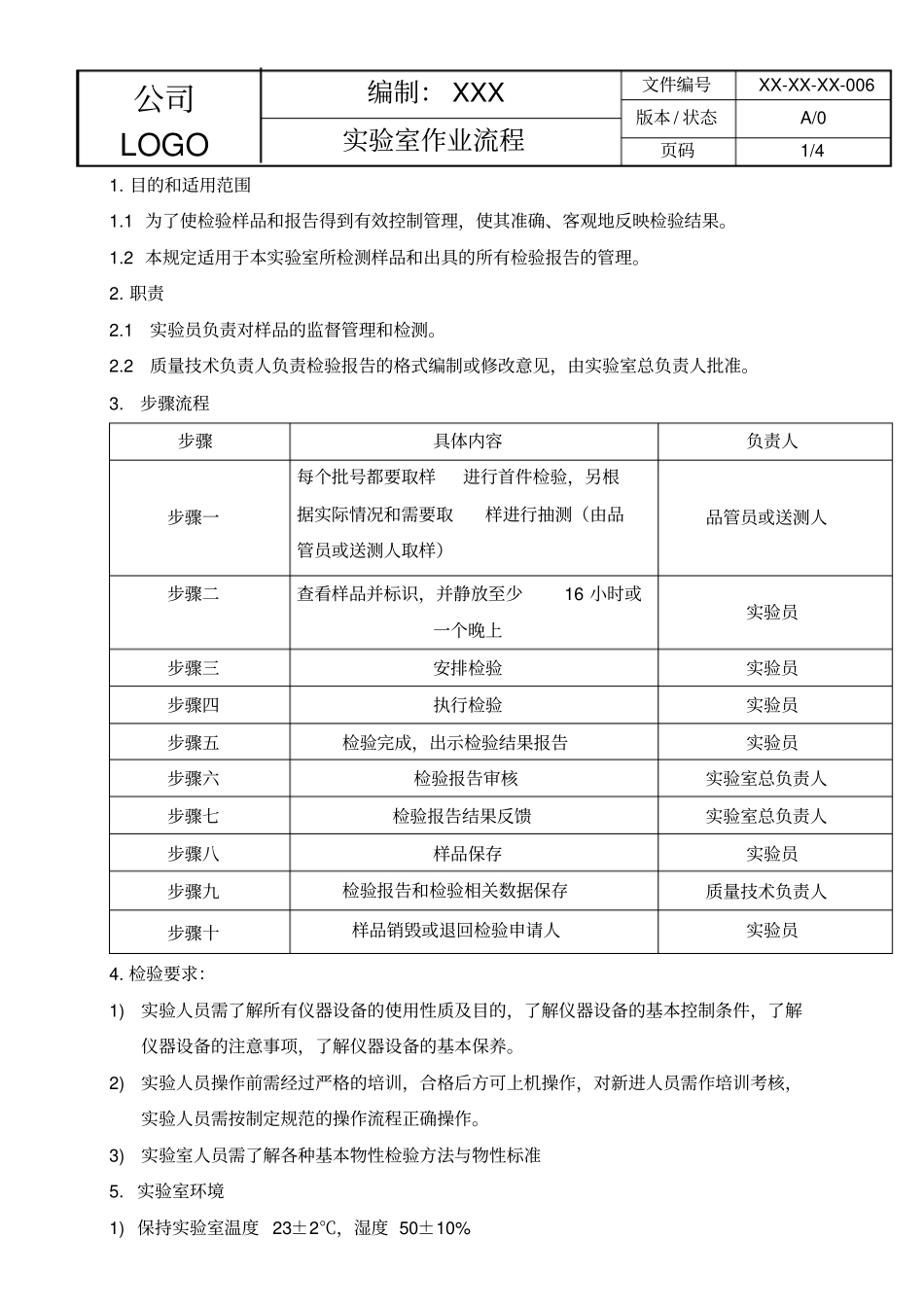 试验室作业流程_第1页