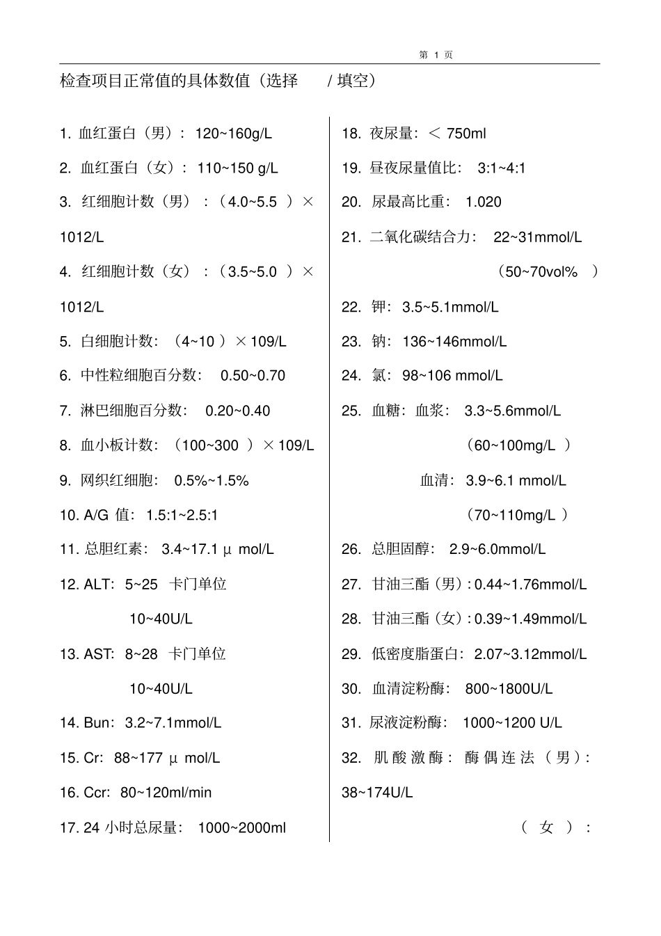 试验室检查指标_第1页