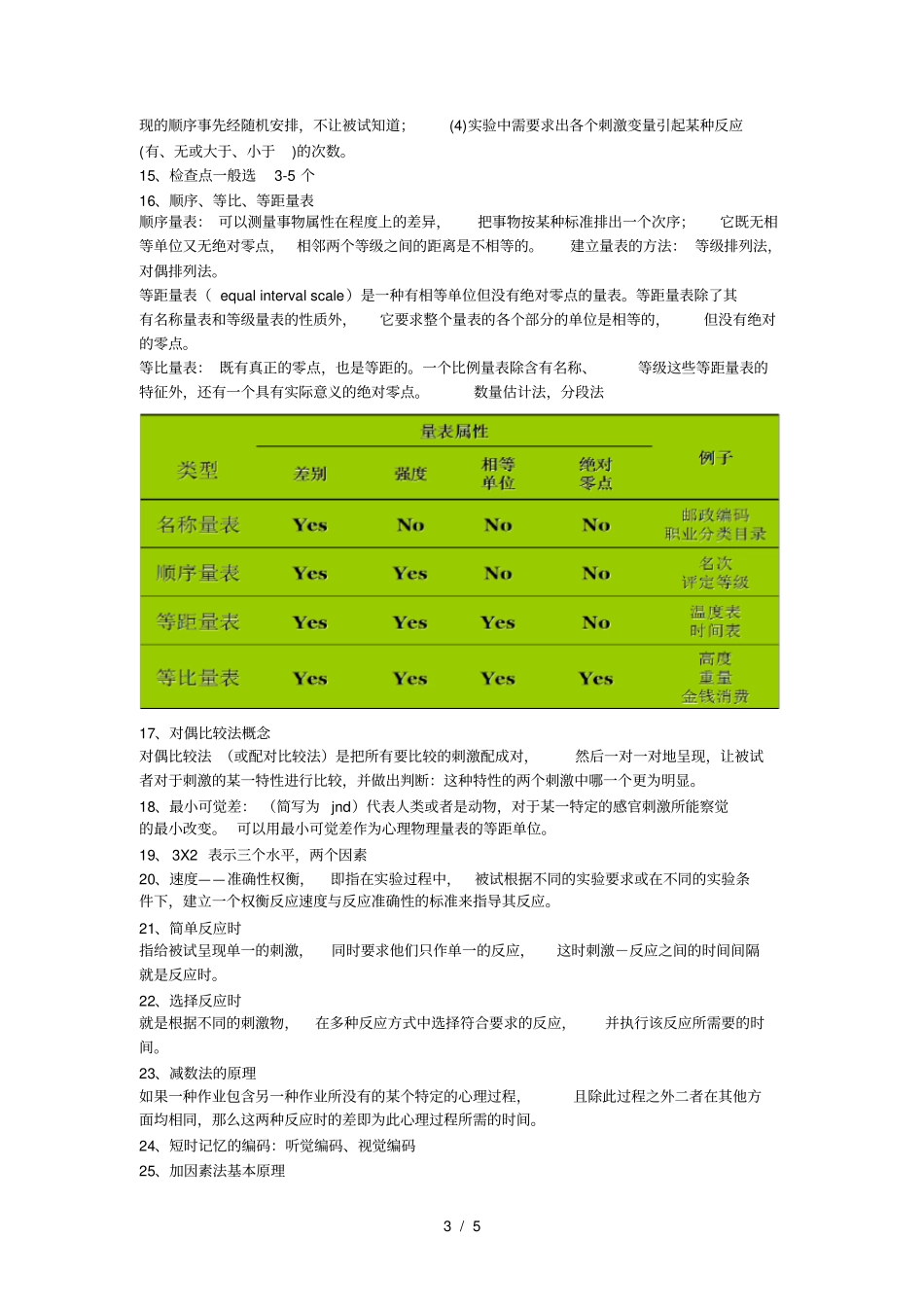 试验心理学期末考试复习重点_第3页