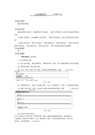 试验报告模板讲解
