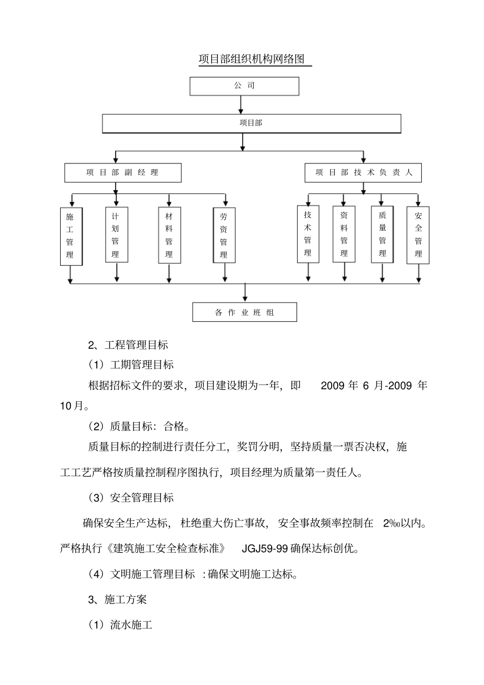 试验研究室仓库施工组织设计_第3页