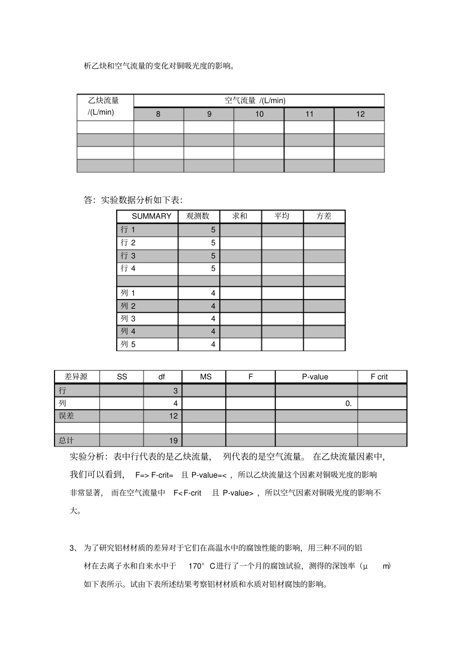 试验设计与数据处理习题练习_第2页