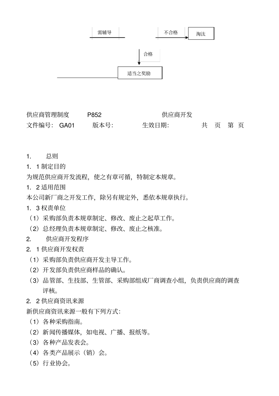详尽的采购管理制度可作后勤采购参考_第3页
