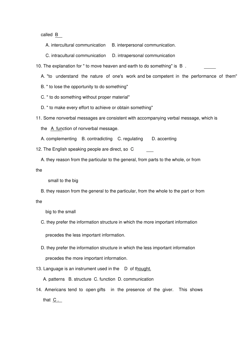 语言与文化新平台第一次作业_第2页