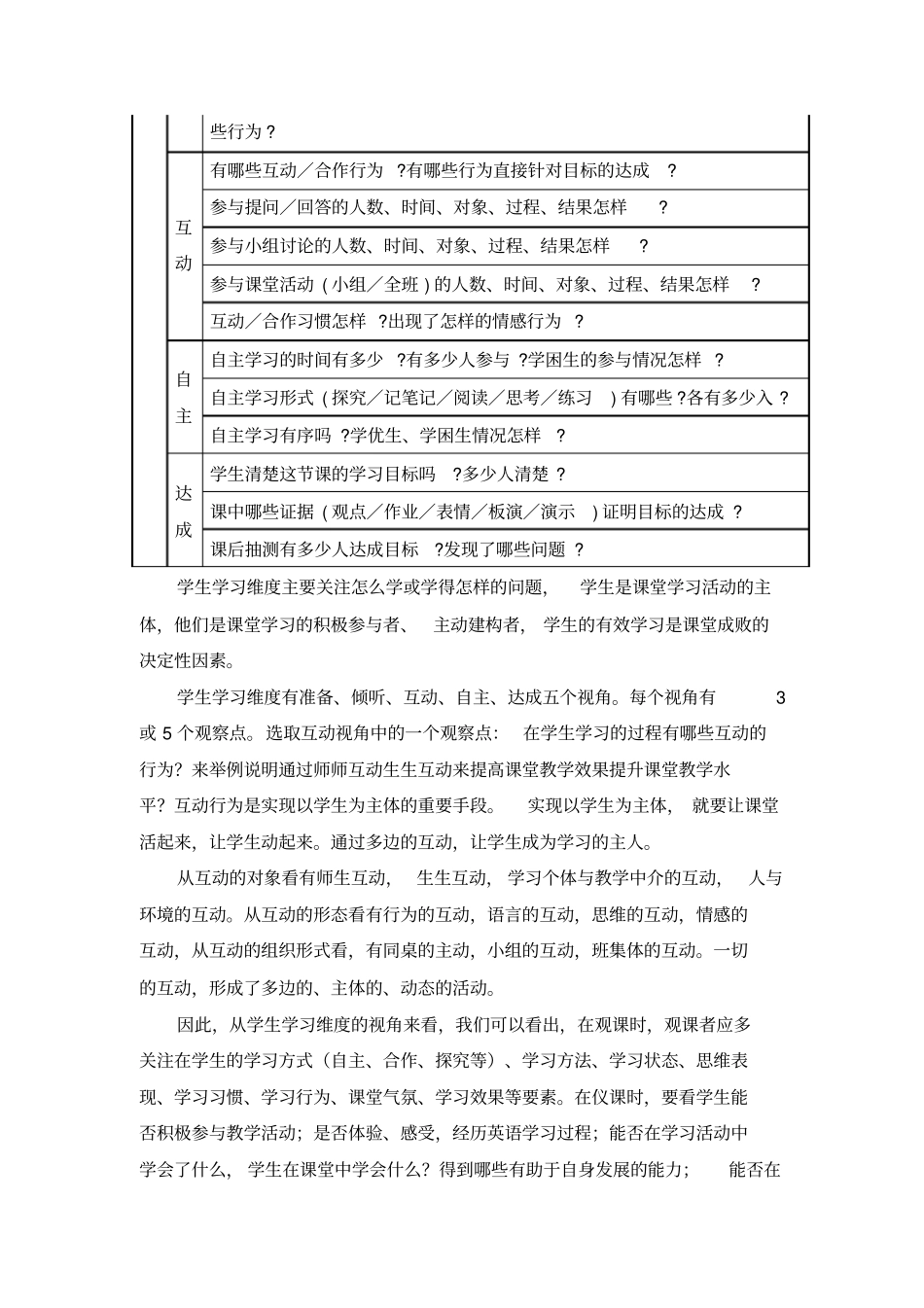 课堂教学观察的四个维度_第2页