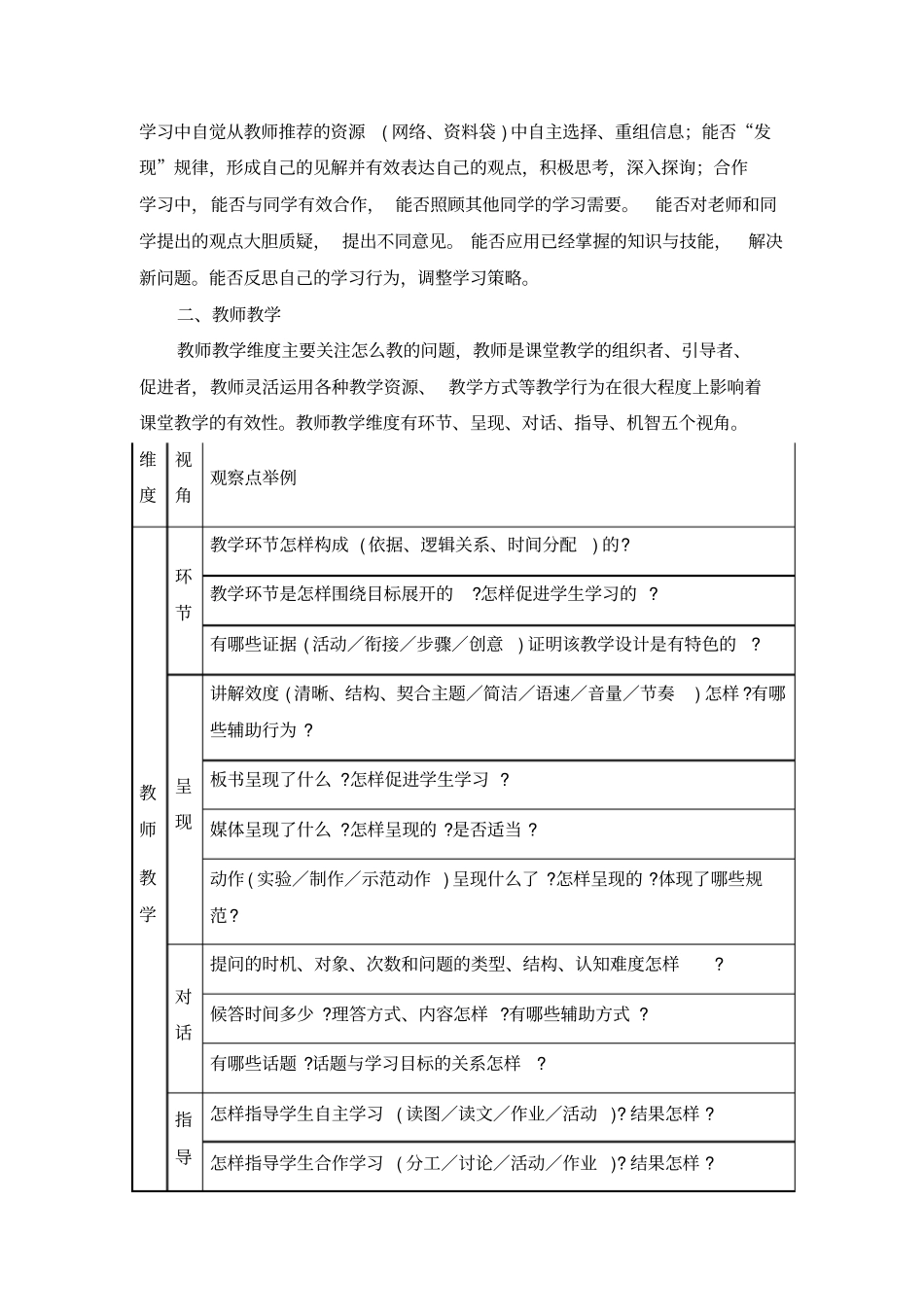 课堂教学观察的四个维度_第3页