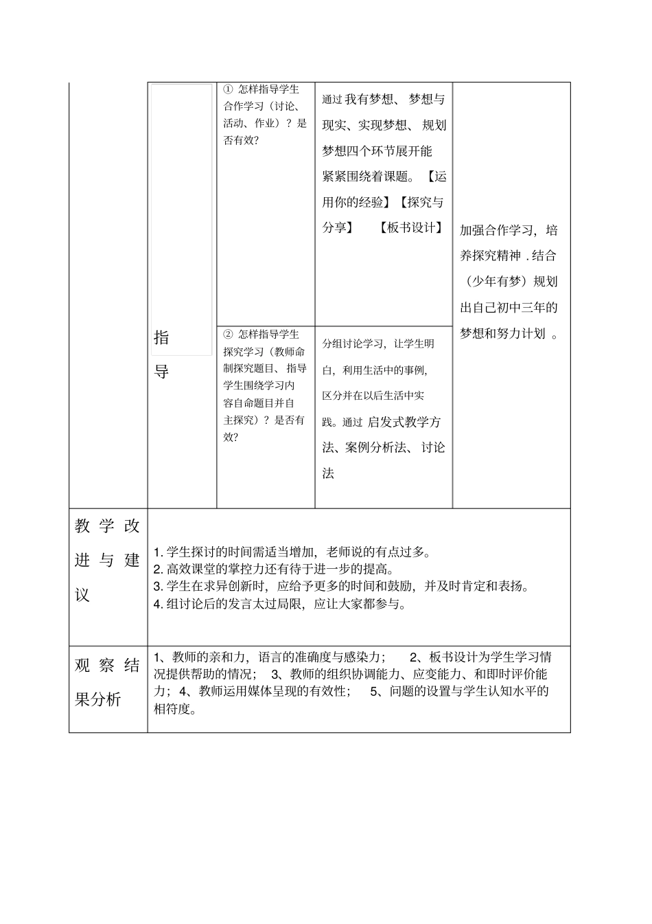 课堂观察记录作业_第2页