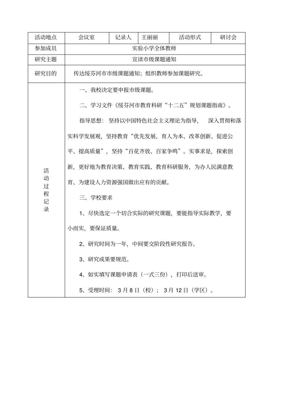 课题研究活动记录表_第2页